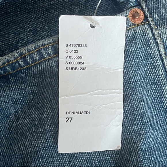 BDG Urban Outfitters Mom High Rise Jeans Size 27 NWT - Picture 5 of 12